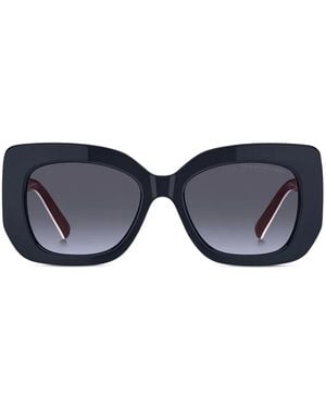 Tommy Hilfiger スクエアフレーム サングラス - ブルー