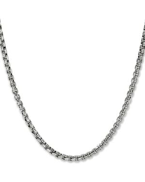 John Hardy Box-Chain Necklace - White