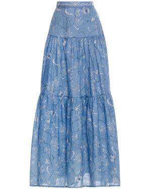 Agua Bendita Gonna Anis - Blu