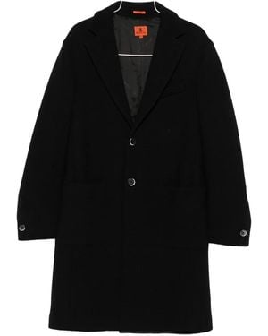 Barena Single-Breasted Long-Sleeve Coat - Black