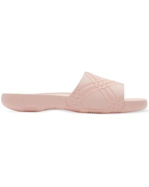 Burberry Dive Slide - Pink
