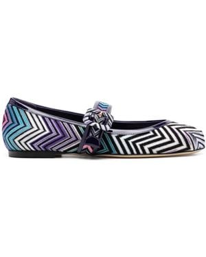 Missoni Ballerine Wave - Blu