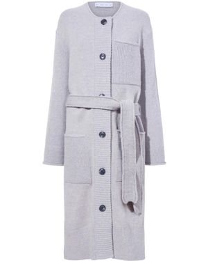 Proenza Schouler Lenora Cardi-Coat - White