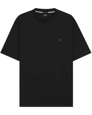 BOSS ロゴ Tシャツ - ブラック