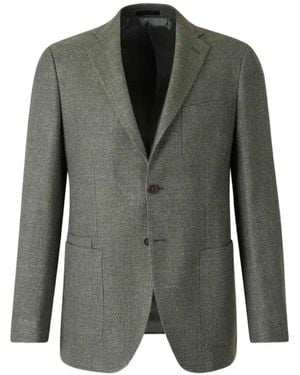 SCABAL® Kenton Notch-Lapels Blazer - Gray