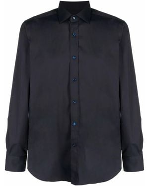 Barba Napoli Long-Sleeve Shirt - Blue