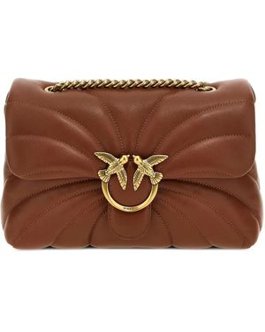 Pinko Borsa A Tracolla Love Puff - Marrone