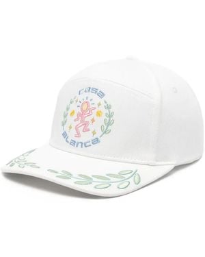 CASABLANCA Dance Joy Baseball Cap - White