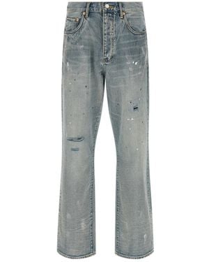 Purple Brand P011 Slash-Paint Jeans - Grey