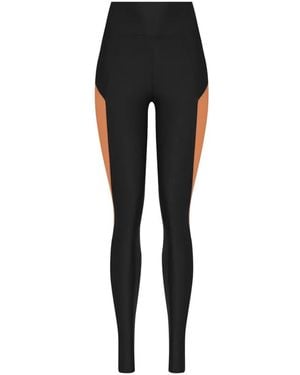 Lygia & Nanny Colour-Block Ballet Performance Leggings - Black