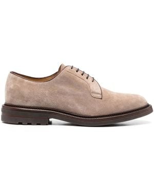 Brunello Cucinelli Suede Derby Shoes - Multicolour
