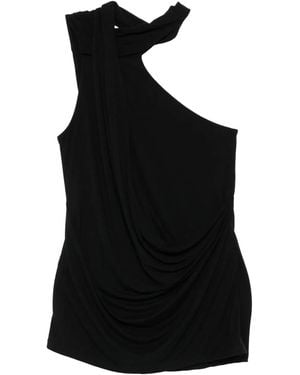 Entire studios One-Shoulder Blouse - Black