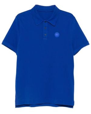 Canada Goose Polo Con Applicazione Logo - Blu