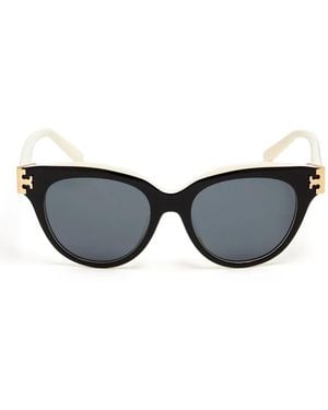Tory Burch Occhiali Da Sole Cat-Eye - Nero