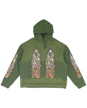 Who Decides War Windows Graphic Hoodie - Green