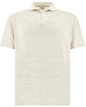 Paul & Shark Open-Collar T-Shirt - White