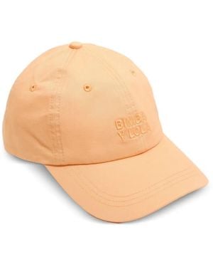 Bimba Y Lola Embossed-Logo Cap - Natural