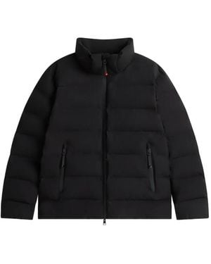 Tommy Hilfiger Quilted Hooded Down Jacket - Black