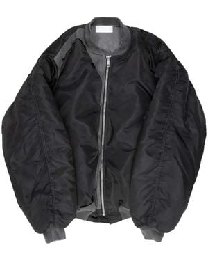 ALEXANDER DIGENOVA Cutout Bomber Jacket - Black