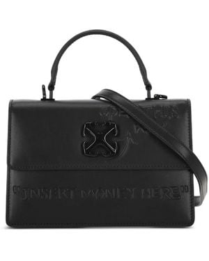 Off-White c/o Virgil Abloh Bolso shopper con motivo Arrows - Negro