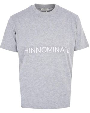 hinnominate Logo-Detail T-Shirt - Grey
