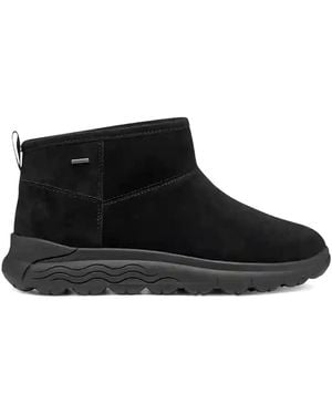 Geox Botines De Ante - Negro