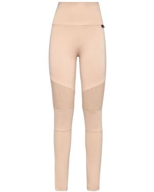 Philipp Plein Ribbed-Panel Leggings - Multicolor