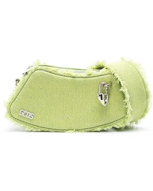 Gcds Bolso De Hombro Comma Vaquero - Verde