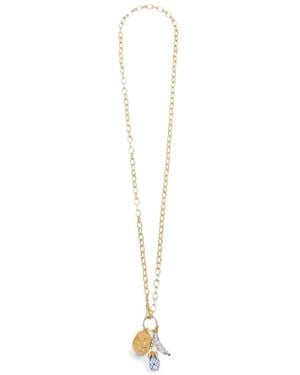 Chloé Bloomcraft Charm-Pendant Necklace - White