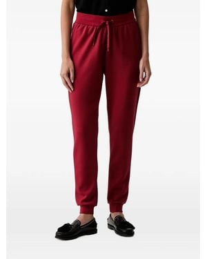 ARMANI EXCHANGE Pantalones De Chándal Con Apliques Del Logo Y Cordones - Rojo
