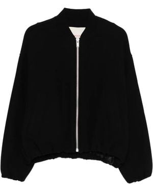jucca approved Veste Bomber En Laine À Fermeture Zippée - Black