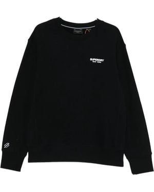 Superdry Logo-print Sweatshirt - ブラック
