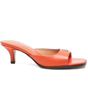 Patrizia Pepe Square-Toe Sandals - Pink