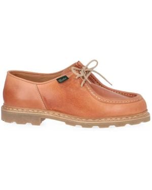 Todd Synder X Champion X Paraboot Michael Leather Boat Shoes - Brown