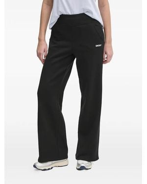 DKNY Straight Track Trousers - Black