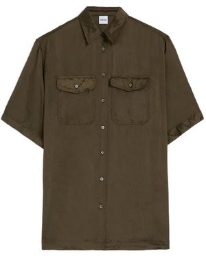 Aspesi Button Pocket Shirt - Green