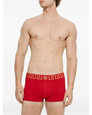 Versace Calzoncillos Lisos - Rojo