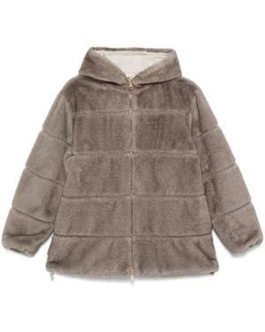 Moncler Chaqueta Brissac reversible - Marrón