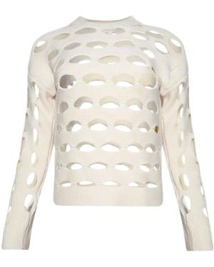 DIOTIMA Galina Open-Knit Jumper - White