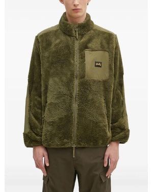 Stan Ray High-neck fleece jacket - Verde