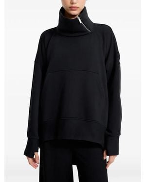 MARCELLA Boerum Asymmetric Sweatshirt - Black