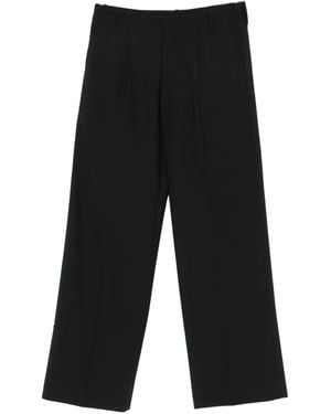 032c Pleated Trousers - Black