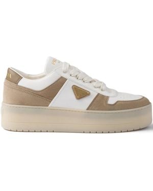Prada Downtown Bold Sneakers - Weiß