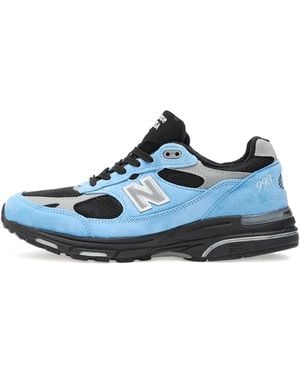 New Balance 993 Suede Sneakers - Blue