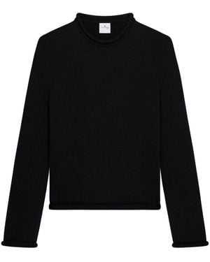 Courreges Crew-Neck Jumper - Black