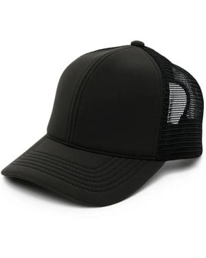 James Perse Baseballkappe Aus Scuba-Leder - Schwarz