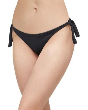 Trussardi Side-Tie Bikini Bottoms - Black