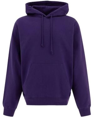 Stockholm Surfboard Club Logo-Print Hoodie - Blue