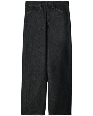 Lemaire Straight Five-Pocket Trousers - Black