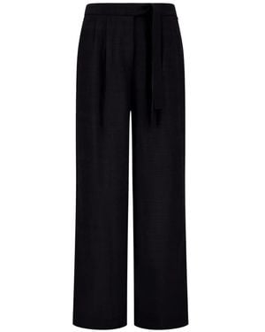 Herno Textured-Finish Trousers - Black